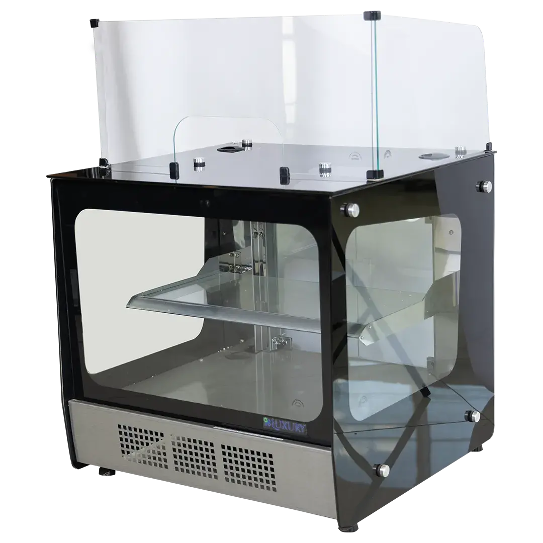 VITRINA CAJA NEUTRO LUXURY 0,75M V.RECTO MGXB-080R - Imagen 2