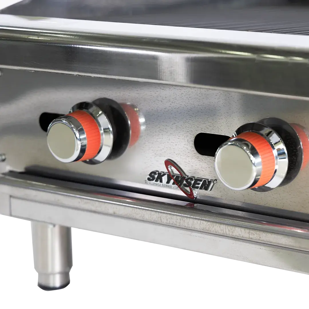 ASADOR A GAS SKYMSEN CBG24 - ACERO INOXIDABLE - Imagen 2