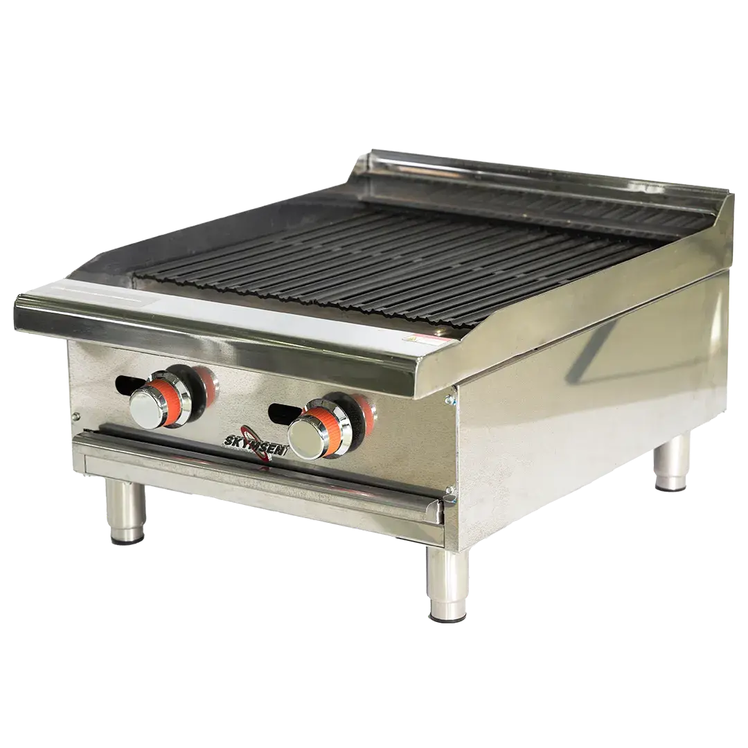 ASADOR A GAS SKYMSEN CBG24 - ACERO INOXIDABLE