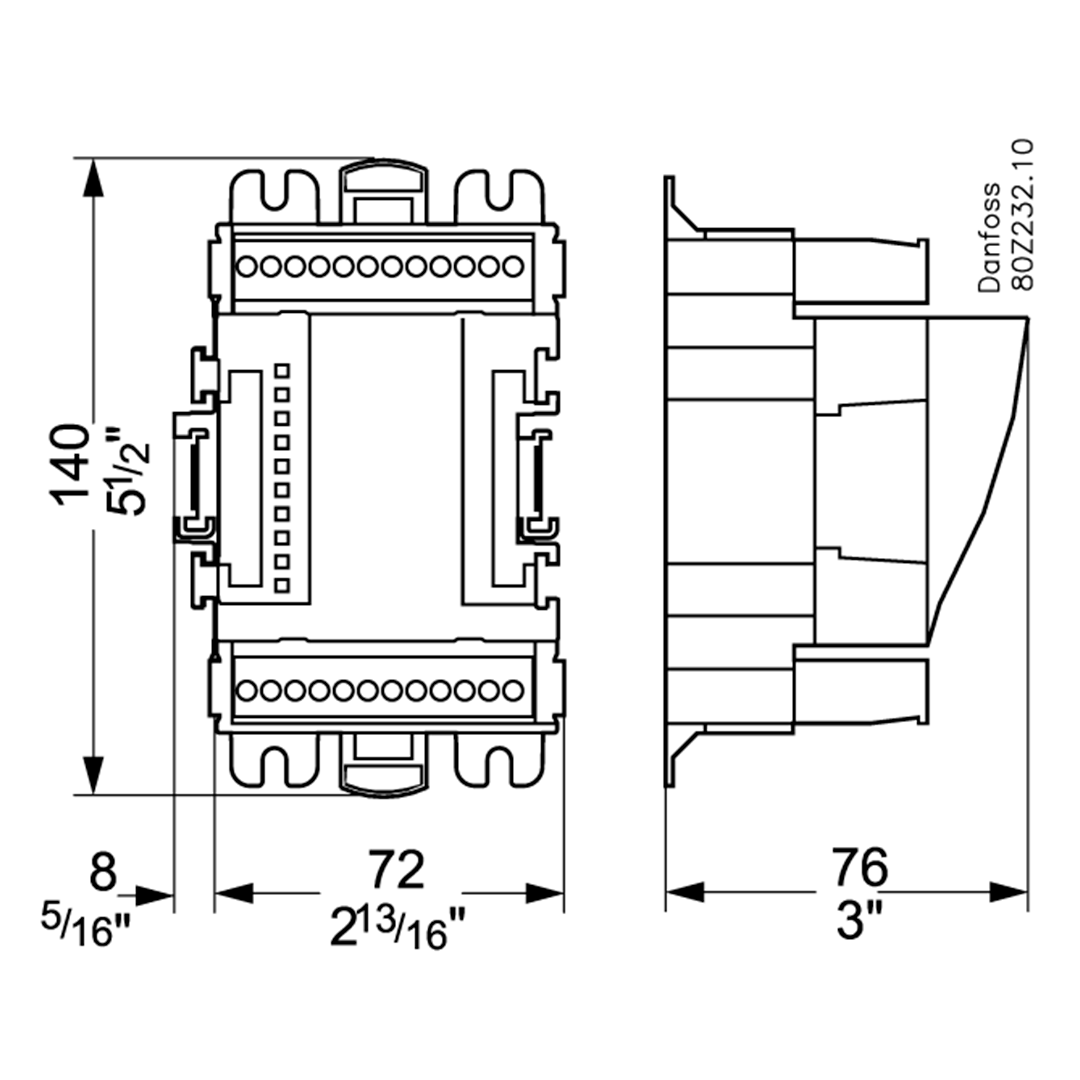 CONTROLADOR AK-XM101A DANFOSS - Imagen 3